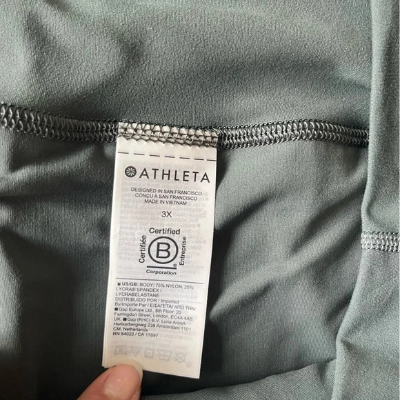 Athleta transcend skort Bali green size 3XL - Picture 4 of 8